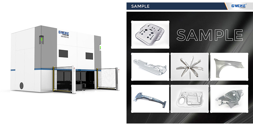 3D five-axis laser cutting machine 